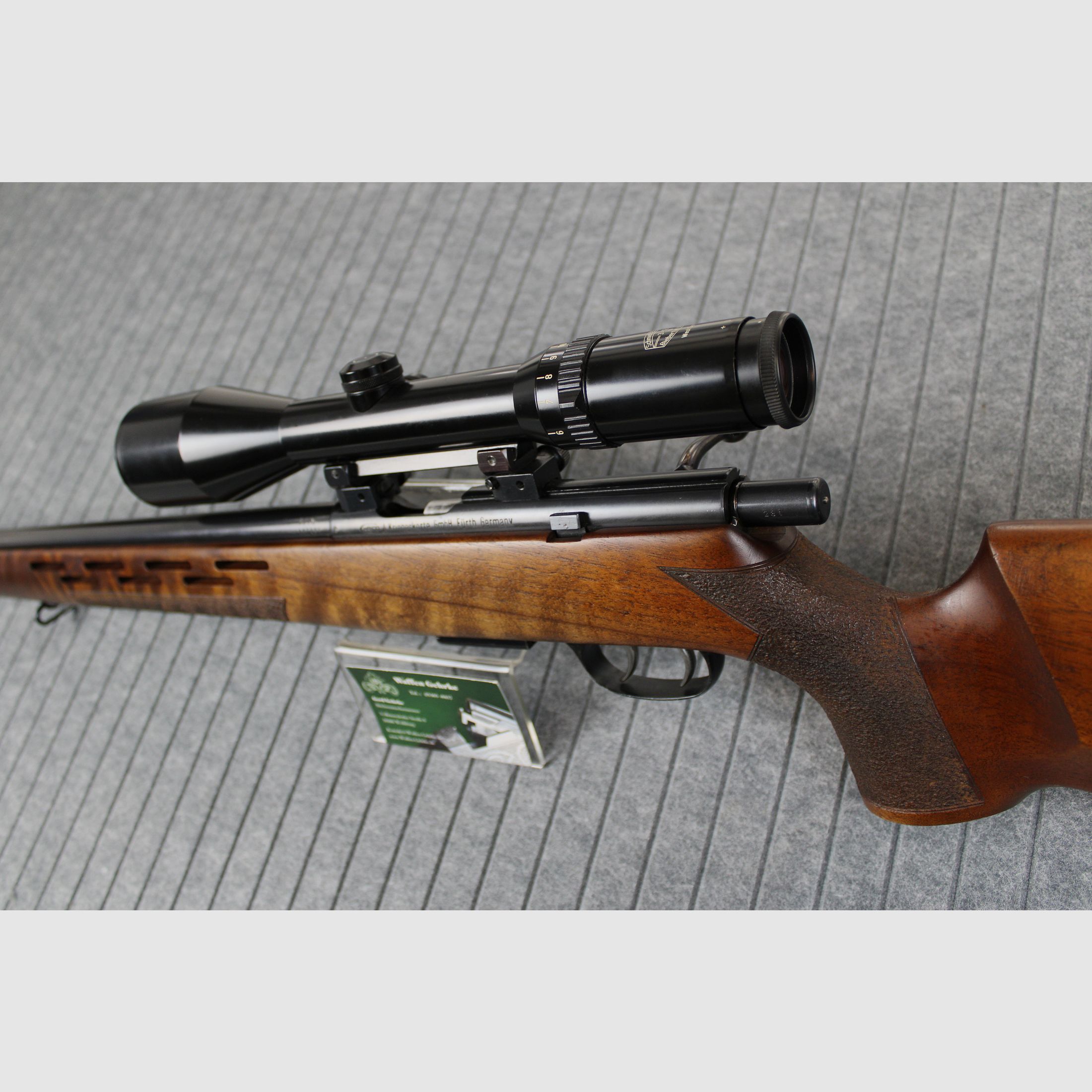 Krico Match .22Hornet Schmidt & Bender 3-12X