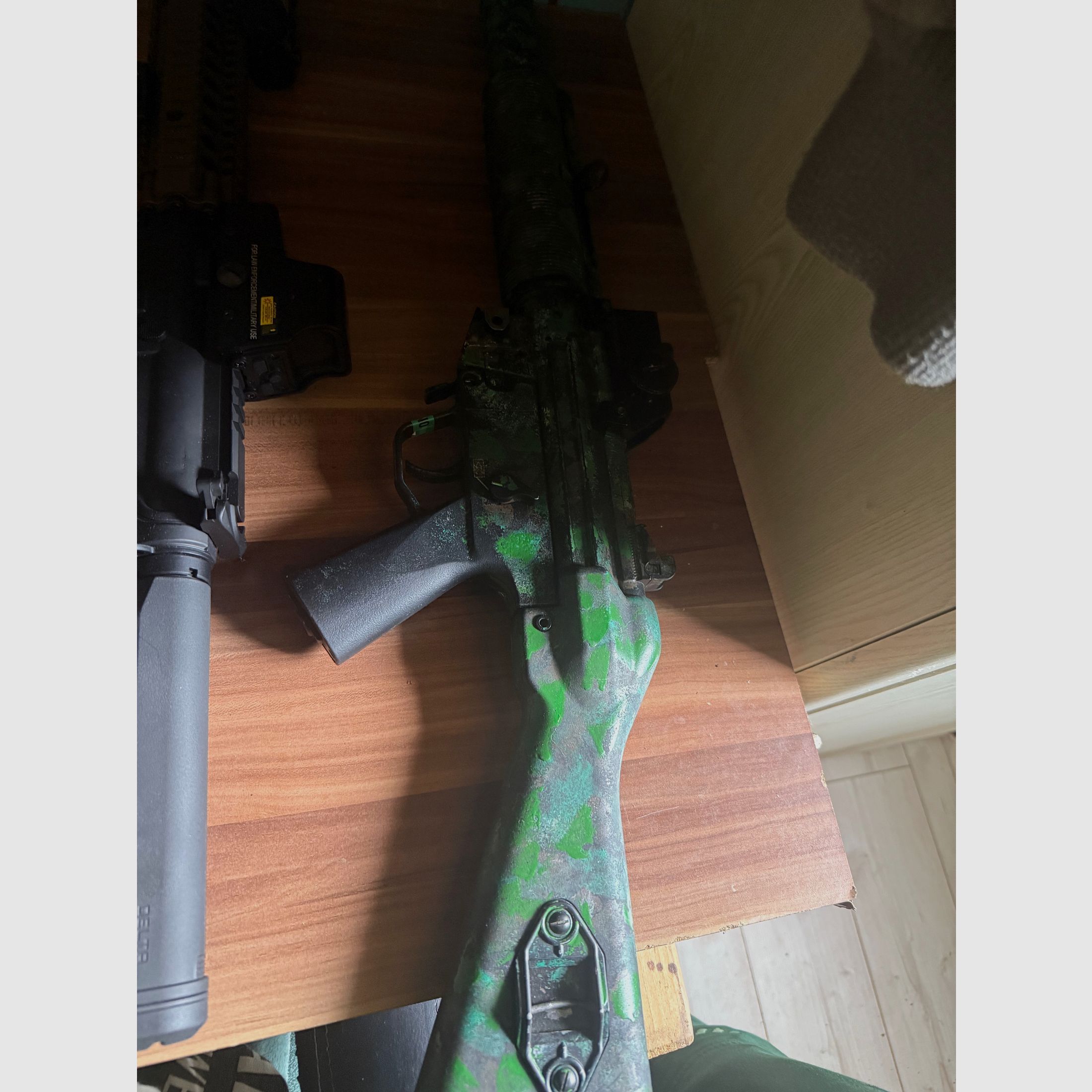 Conjunto de airsoft begadi m4