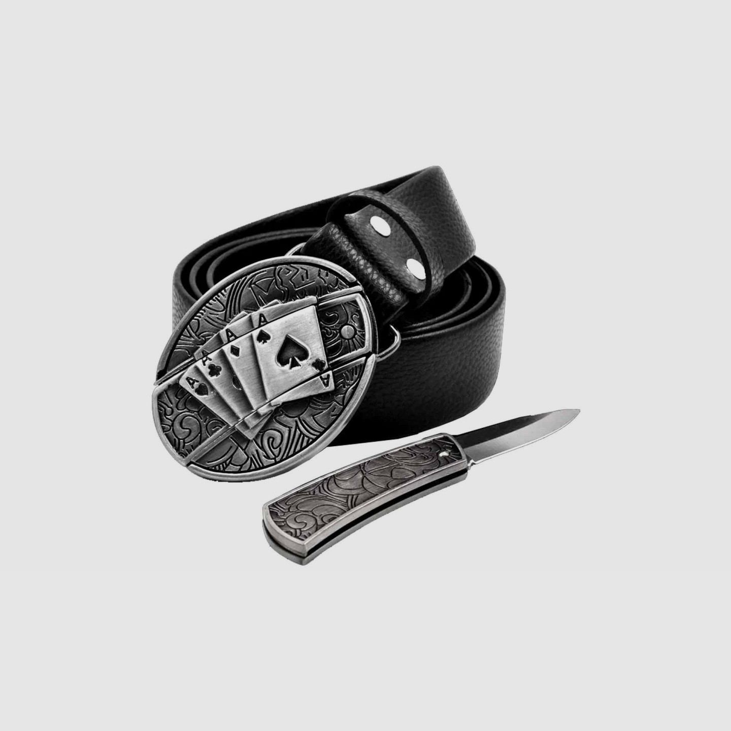 Boucle De Ceinture Couteau Poker