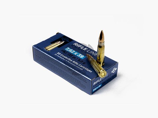 PPU 7,62×39 FMJ 123gr/8gr