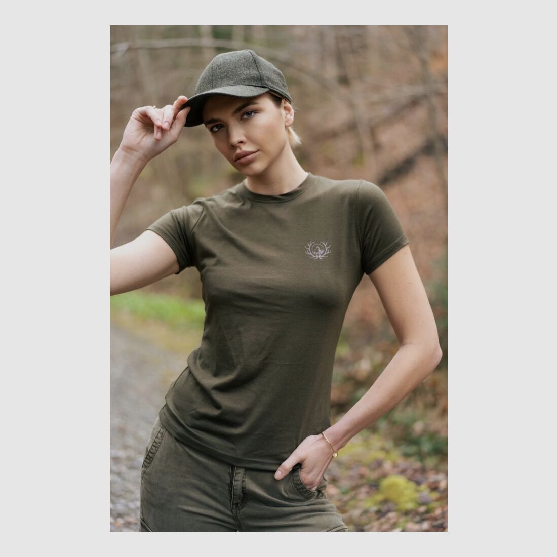 Ostermayer Jagd T-Shirt 100% Merino Damen - Ostermayer Jagd