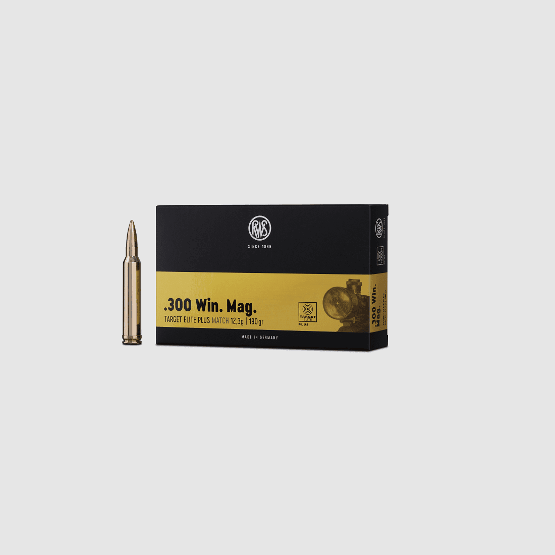 RWS .300 Win. Mag. Target Elite Plus Match 190 gr. - 20 pcs.