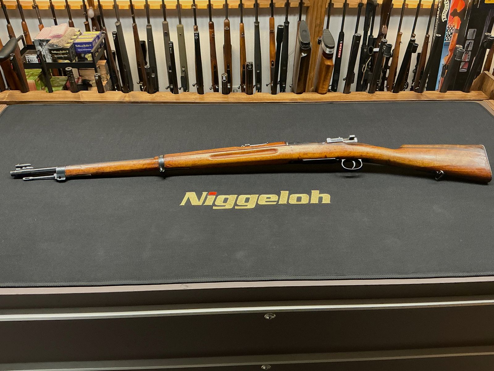 Zweden-Mauser Carl Gustafs Stads – productie 1908 – nummergelijk behalve de schoonmaakstok Art.-Nr.: 4576, afbeelding 10 van 19