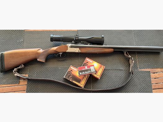 Drilling Krieghoff Plus 30.06, 12/70, 22 Hornet mit Zeiss Victory HT 3-12x56 TOP !