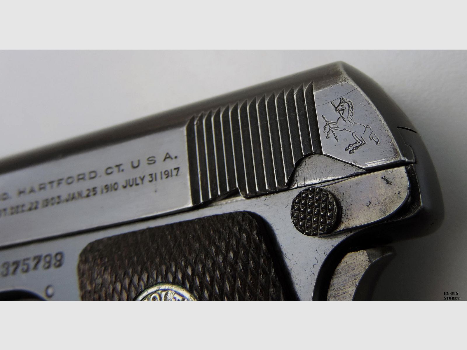 Colt Hammerless Pistol Mod. 1908 cal. 6.35 mm year 1929 ser. 375799, image 6 of 9