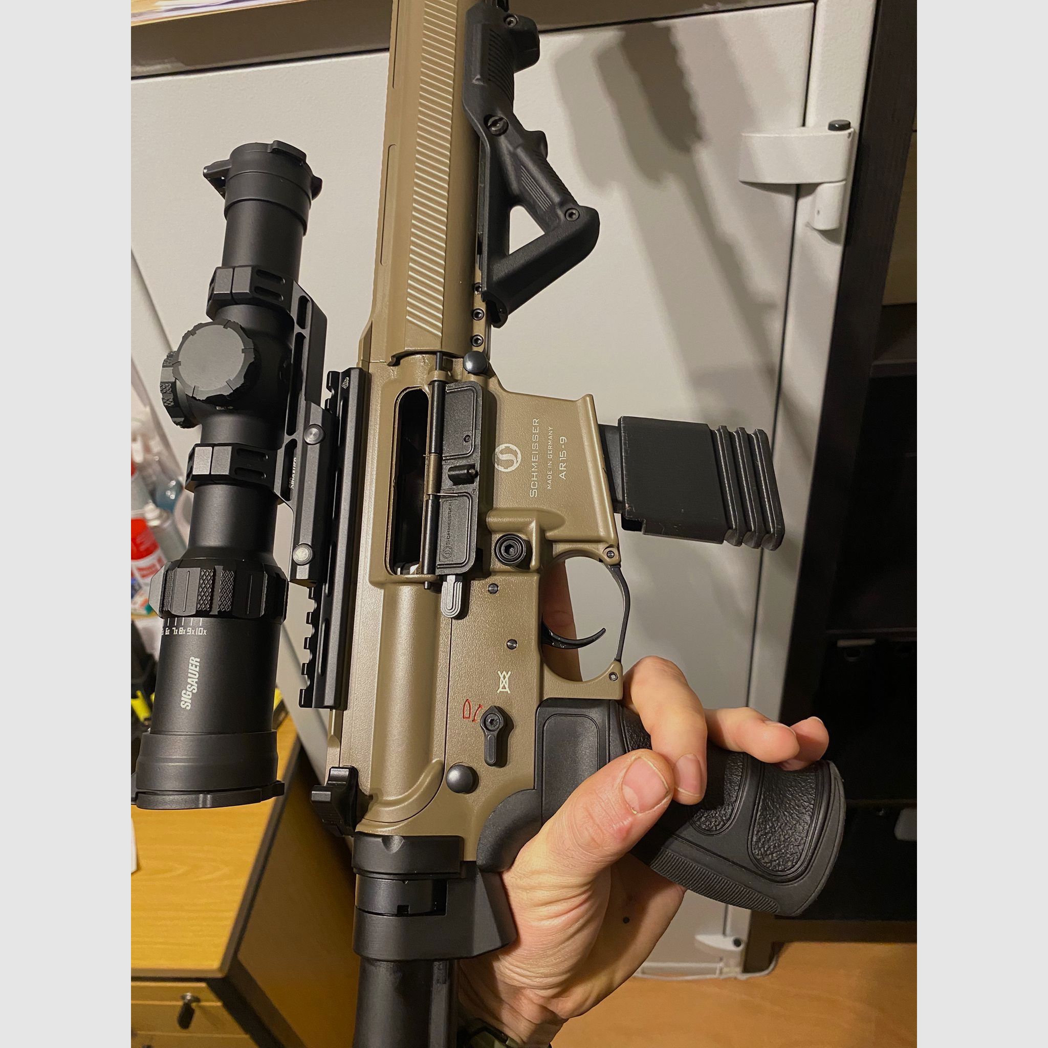 Estensioni del magazine / impugnatura per Schmeisser AR15-9