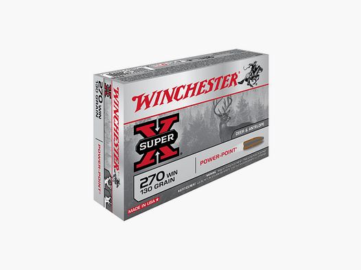 MUNITION,270Win,POWER POINT,130gr,20