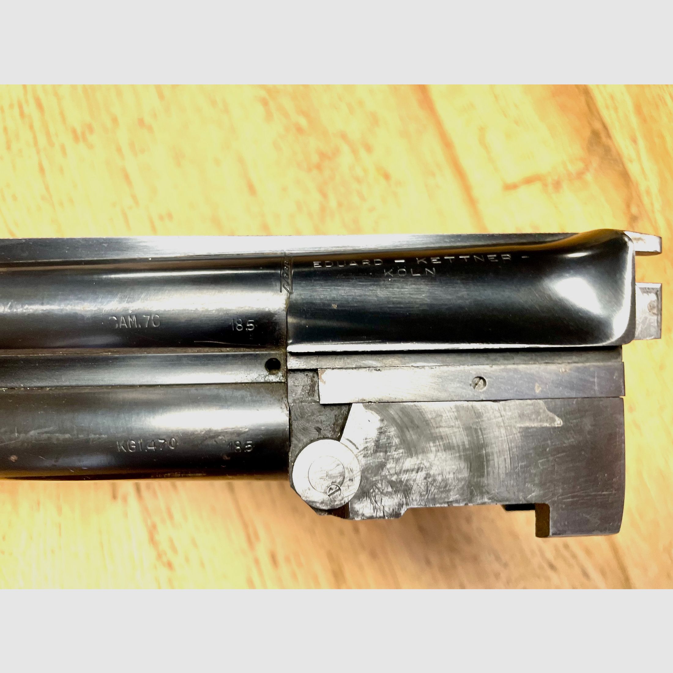 Double-barreled shotgun Kettner Mod. Pointer in caliber 12/70