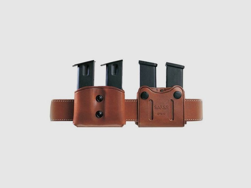 GALCO INTERNATIONAL DOPPELMAGAZINTRÄGER .40 EINZELMETALLMAG-TAN