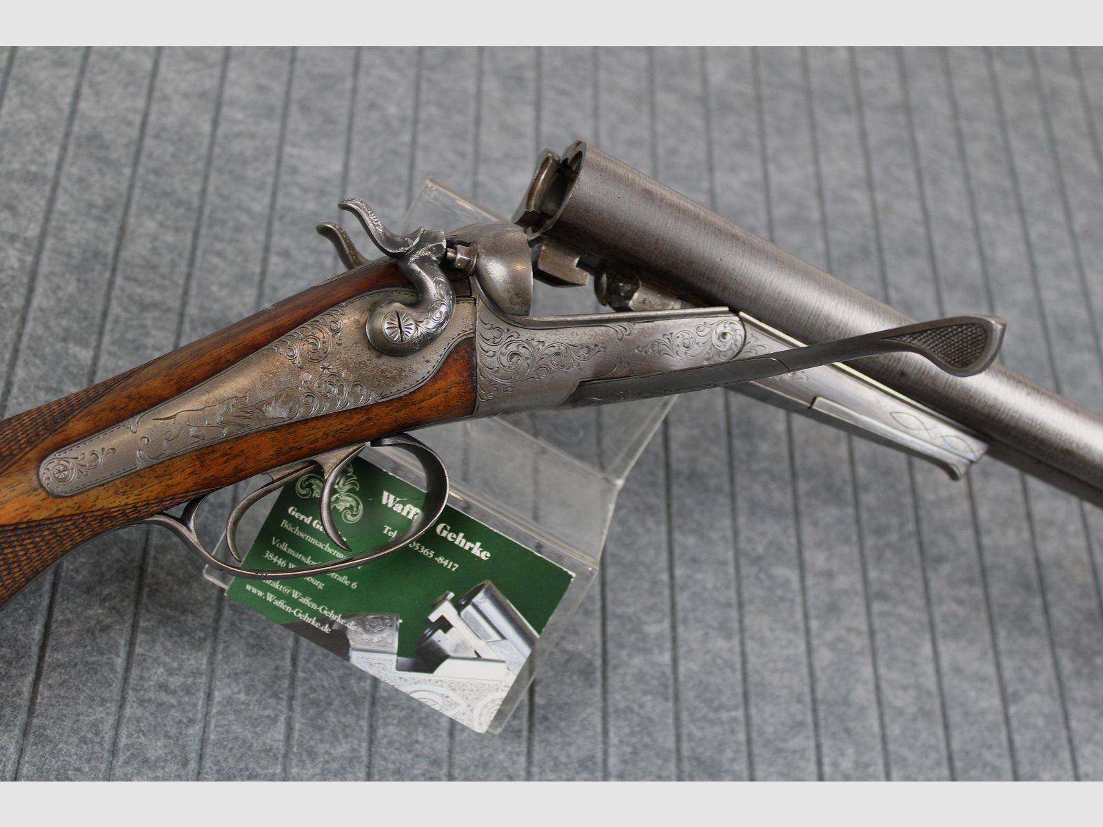 Husqvarna Damast Hahnflinte 16/70