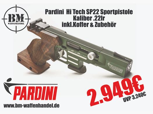 Pardini Hi-Tech .22lr Sportpistole 