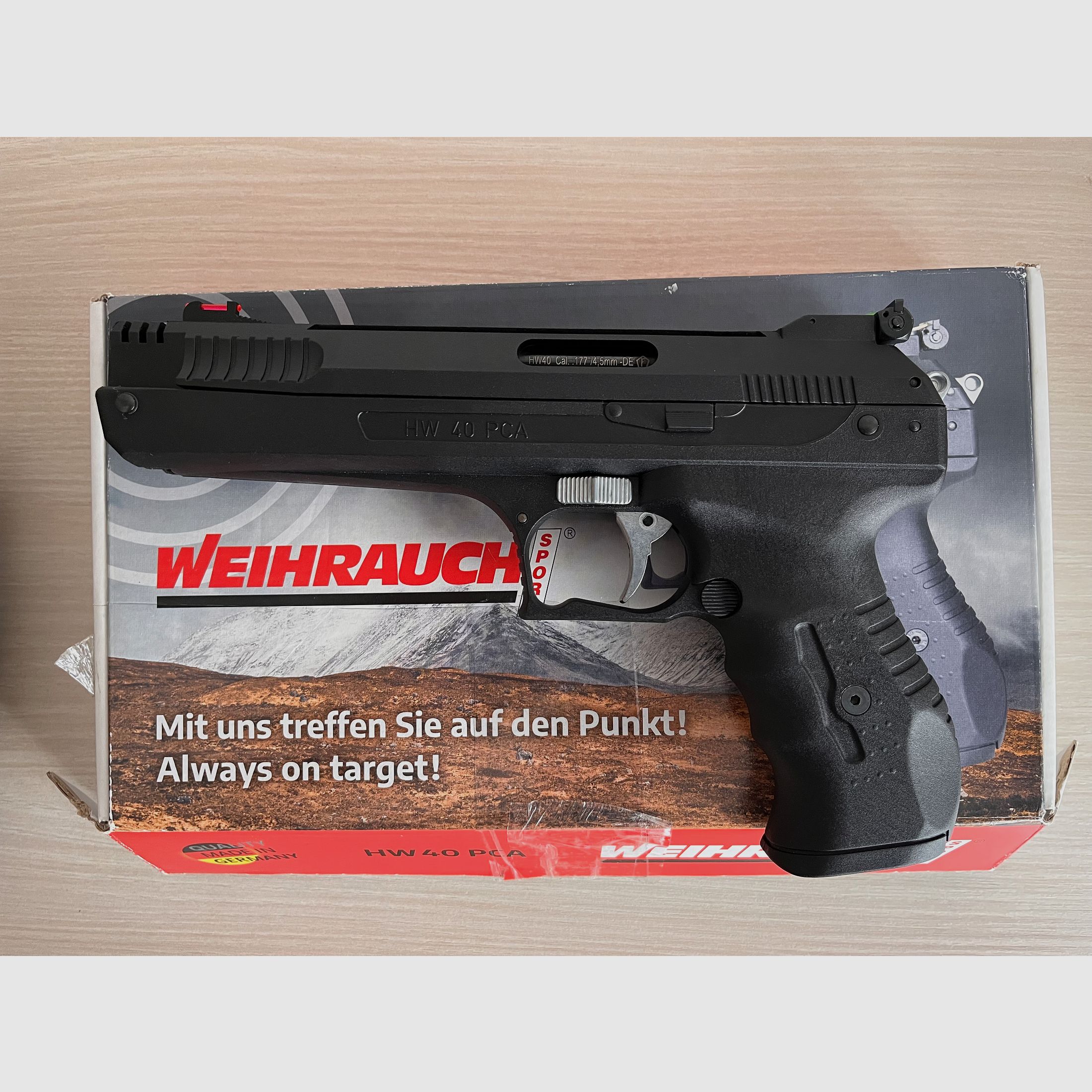 Weihrauch HW PCA Cal. 4,5 mm