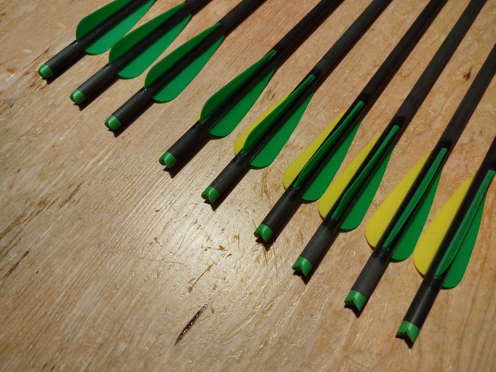 Hori Zone Armbrustpfeile, Bolzen, Carbonpfeile, Pfeile, 9 Stück