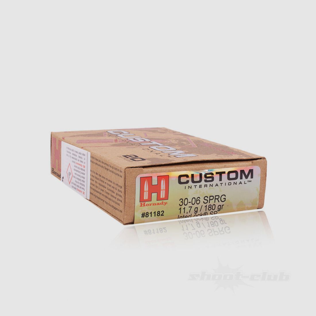 Hornady Custom InterLock SP 180 grs .30-06Spring
