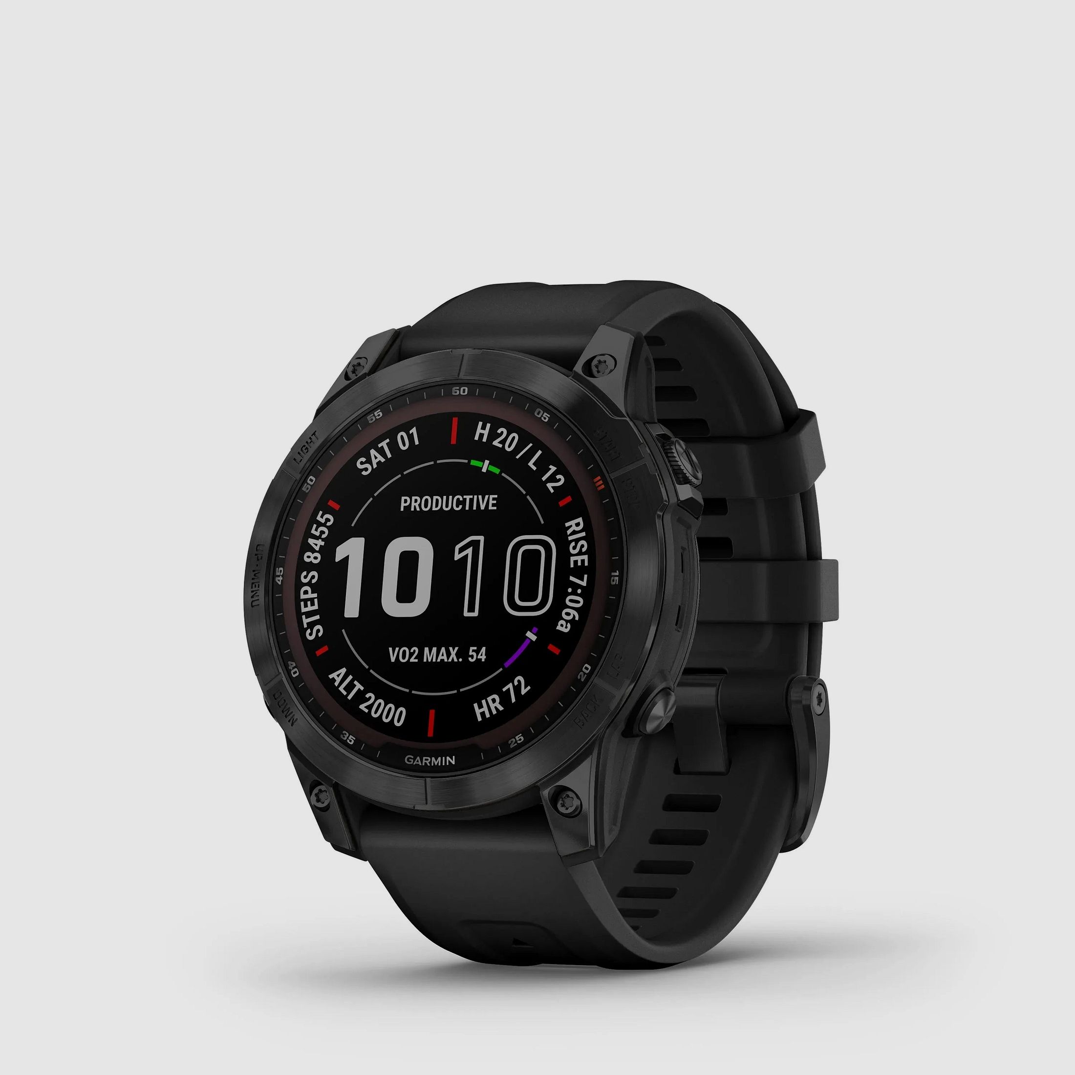 Garmin Smartwatch 7 Sapphire Solar DLC-Titan
