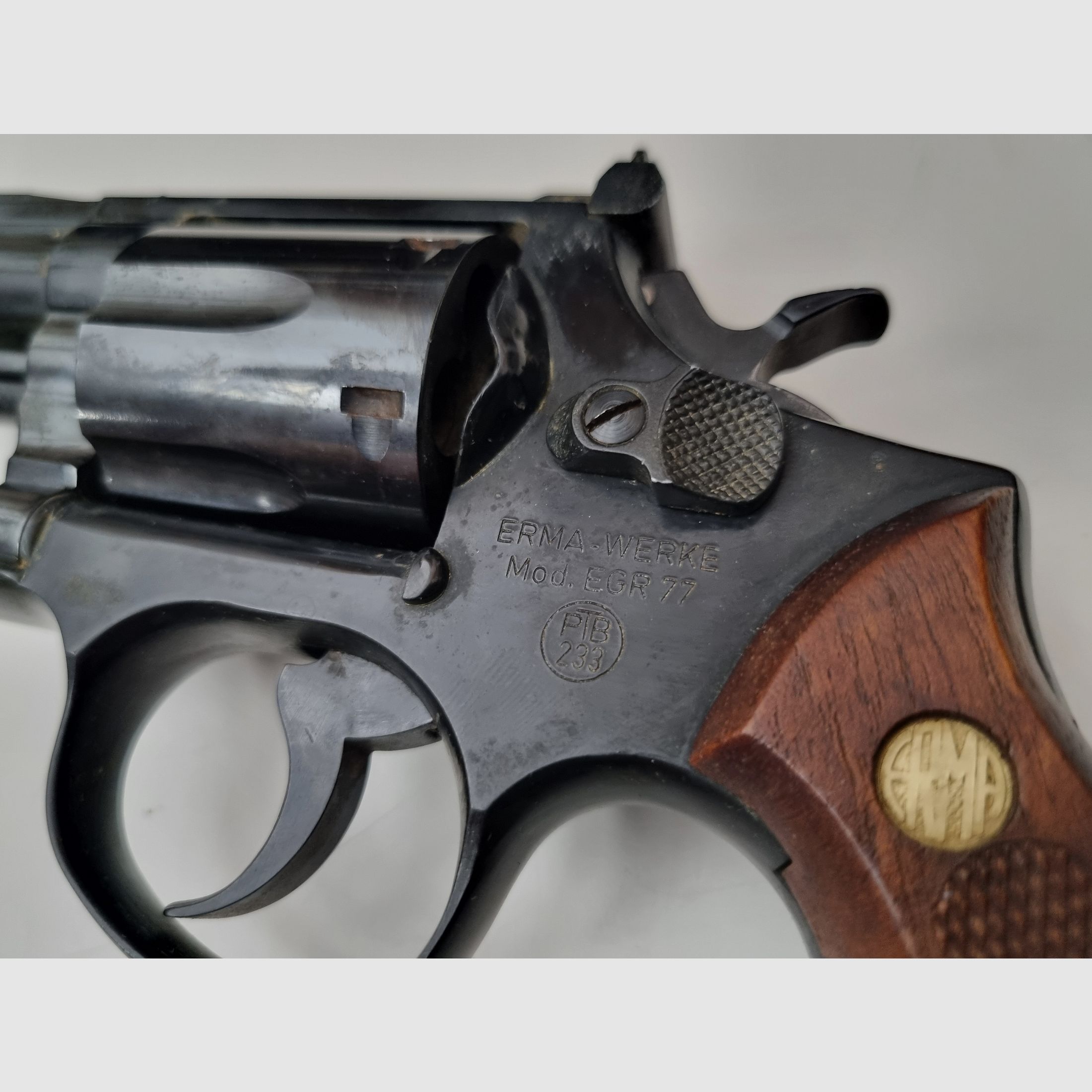 Blank firing revolver Erma EGR 77 9mm blank