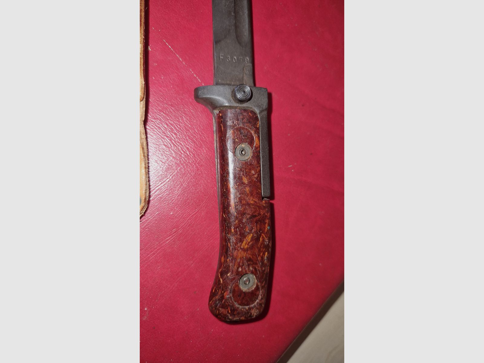 BAJONET TSCHECHISCH SAMOPAL BODAK RPD / VZ61 / VZ.58 / 1958 / MESSER / TOP TOESTAND / ------>! BESCHRIJVING LEZEN ! <------ 
