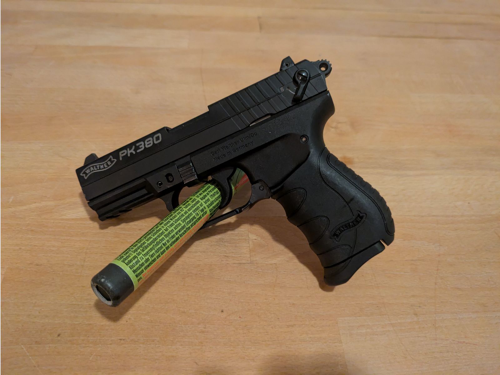 Walther PK380 Schreckschusspistole inkl. Zubehör