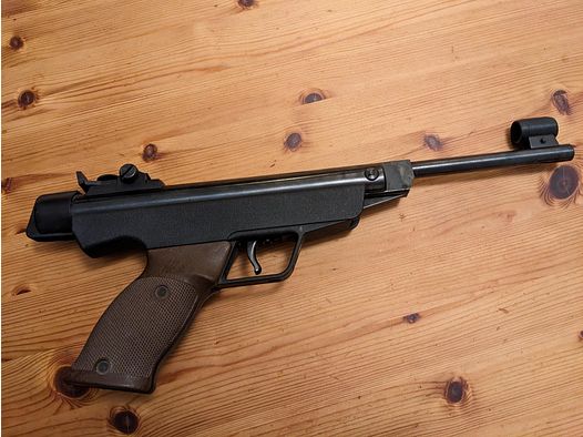 Diana luchtpistool model 5 G pistool kal. 4,5mm diabolo knikker