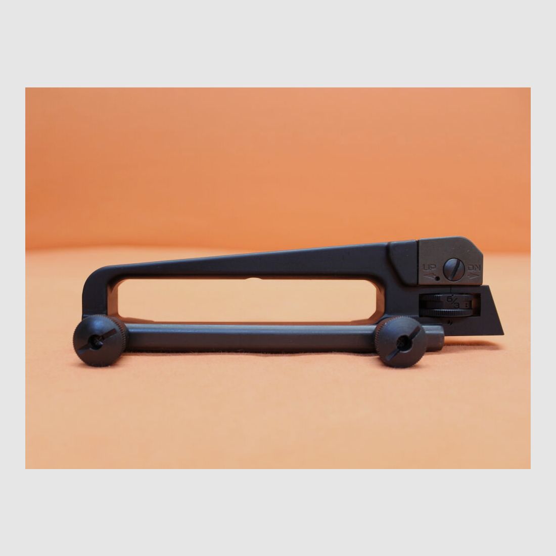 Olympic AR-15: Detachable Carry Handle Olympic with A2 Sight Alu black/ Tragegriff mit Dioptervisier