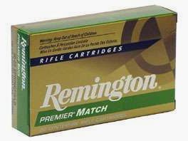 Remington Premier Match, 52 grs HPBT Sierra MatchKing