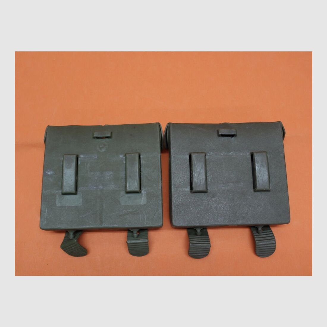 BUND SURPLUS Heckler&Koch/H&K HK G3 Komplett-Set oliv BUND H&K Handschutz/Pistolengriff/Schulterstütze/Mag.T.KSt