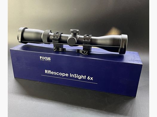 Exhibitor FOCUS In Sight 1.7-10x42 #4 30mm with ring mount 110573