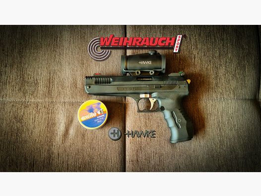 Verkauft : Weihrauch HW 40 Vorkompremierer Luftpistole
