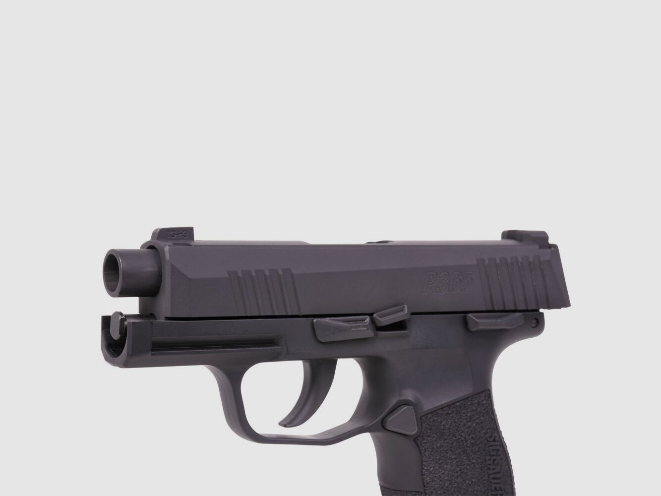 Sig Sauer P365 CO2 pistol in caliber 4.5 mm steel balls