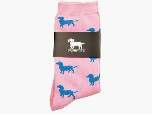 Krawattendackel Socken mit Dackel