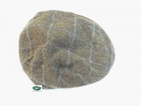 LODENHUT Coppola loden quadro verde