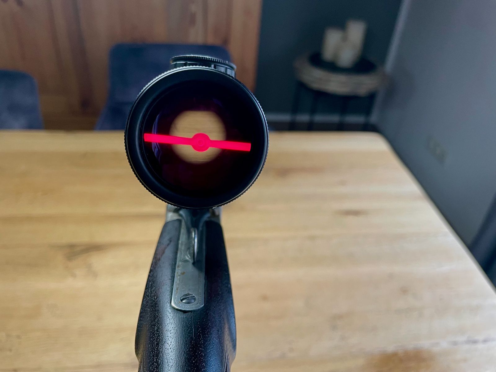 Rifle de cerrojo Zimmermann Z 66 cal. 10,3x60R con visor Luger 1,5-4,5x20