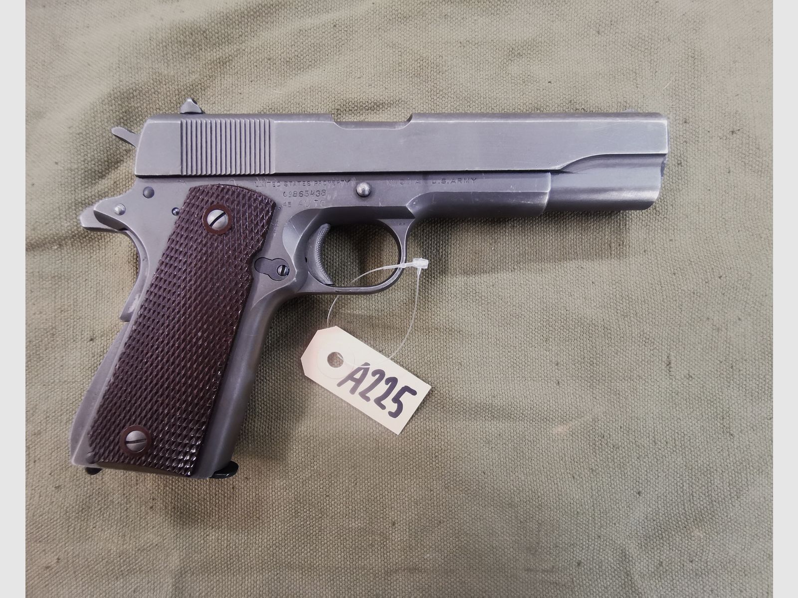 1911 A1 Remington Property of US Army .45Auto