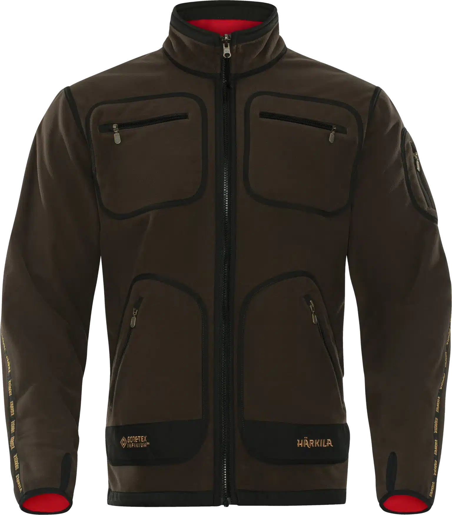 Härkila Kamko Fleece – Brown/Red