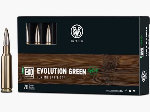 RWS 7x64 8.2g 127GR EVO GREEN LEAD-FREE BTE20