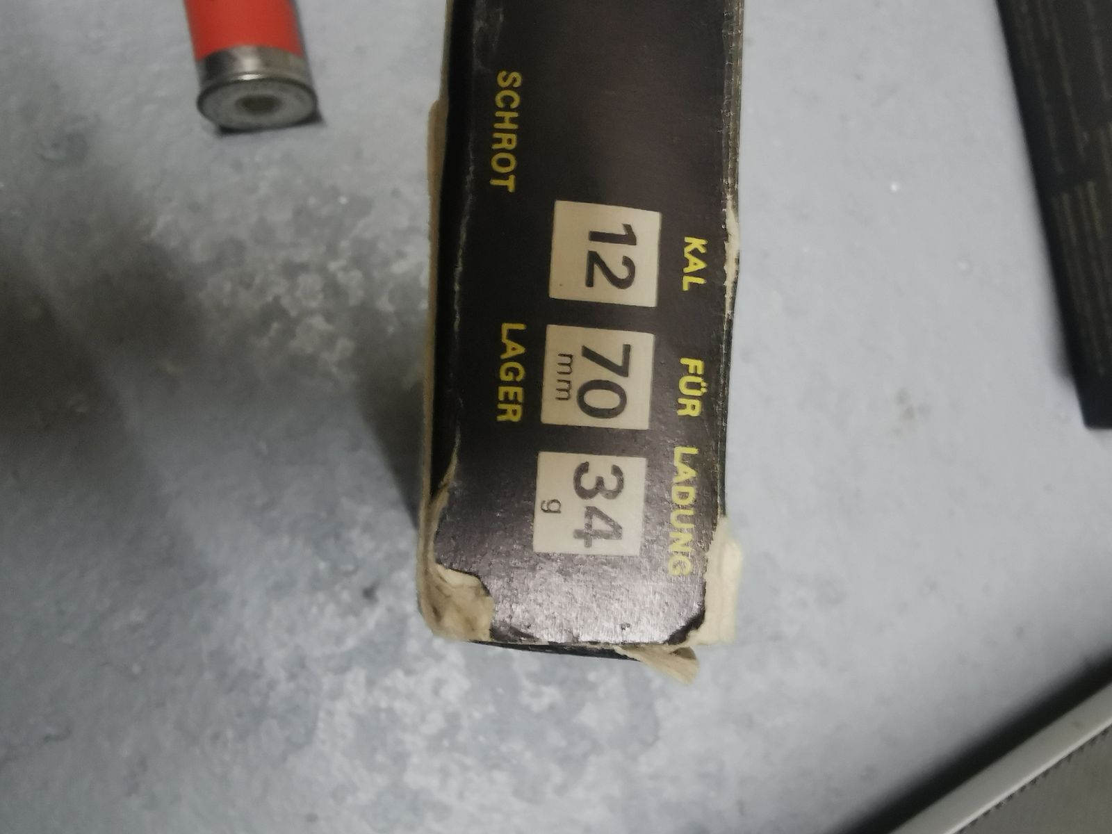 Patronen Schrot 12x67,5 bzw 70