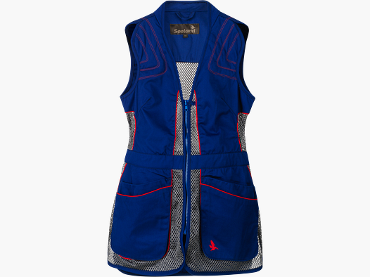 Seeland Skeet II Lady shooting vest – Sodalite blue