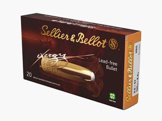Sellier & Bellot 130grs XRG 20STK 6,5x57
