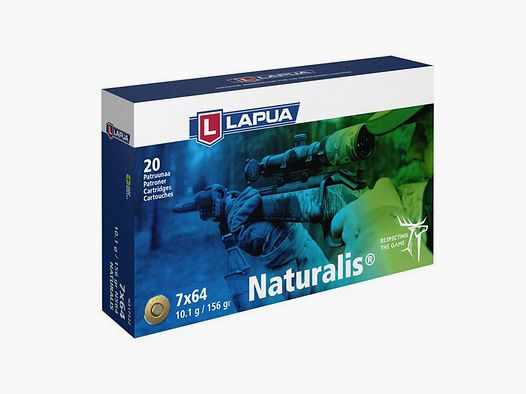 Lapua Naturalis 10.1g - 156gr. 7x64