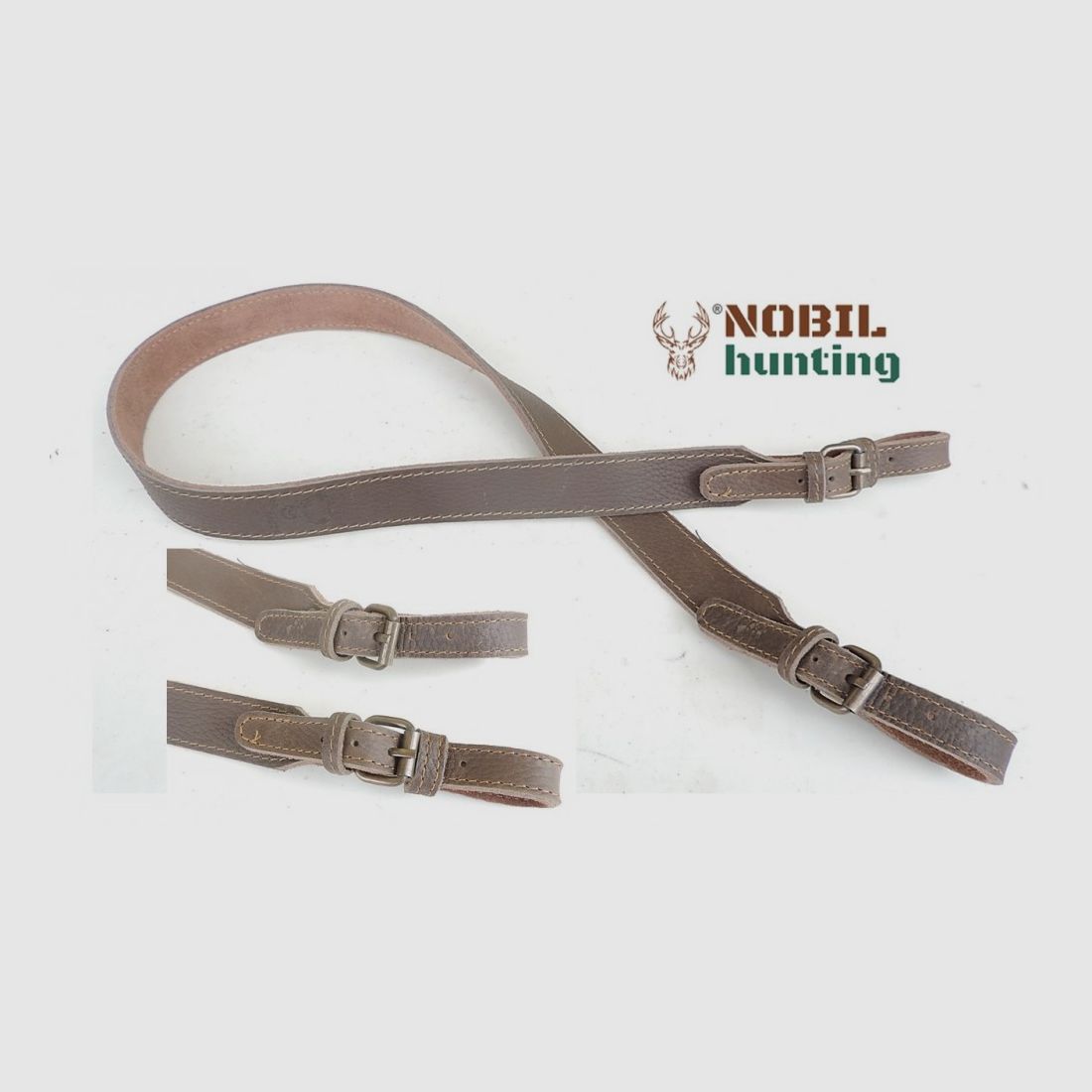NOBIL Rifle Sling 110cm brown