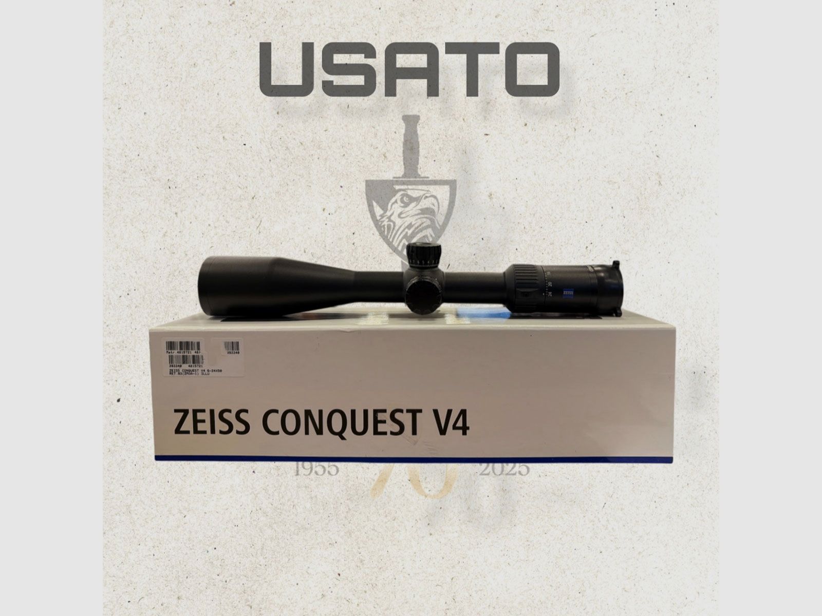UTILISÉ – OPTIQUE – ZEISS – CONQUEST V4 6-24×50 ZMOA-1 Ret. 93 éclairé, image 5 sur 5