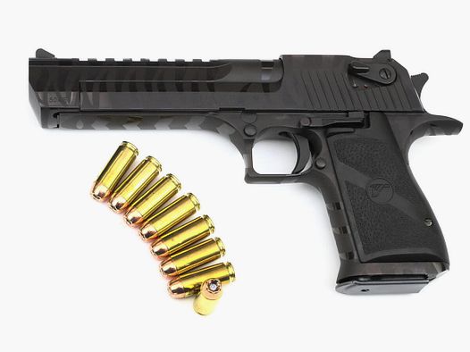 Magnum Research Desert Eagle Mark XIX BLACK TIGER STRIPES 50AE