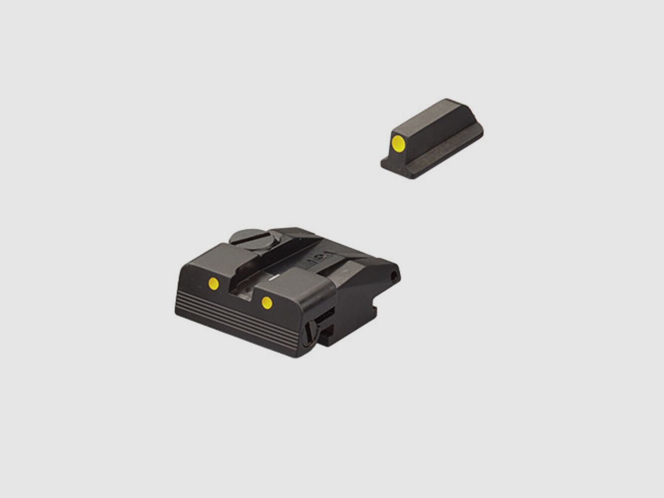 LPA SPL Visor 3-Dot L-L amarillo P99+PPQ
