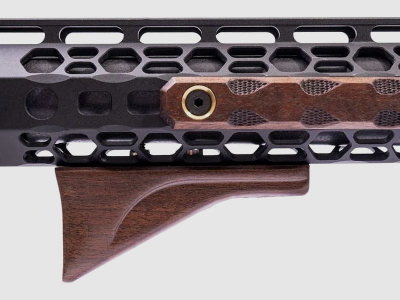WOOX AR15 Holz-Frontgriff, abgewinkelt für M-LOK