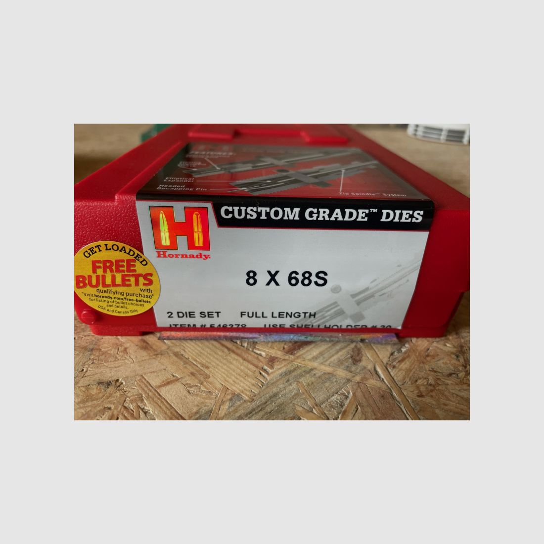 Hornady Custome Grade Matritzensatz 8x68S