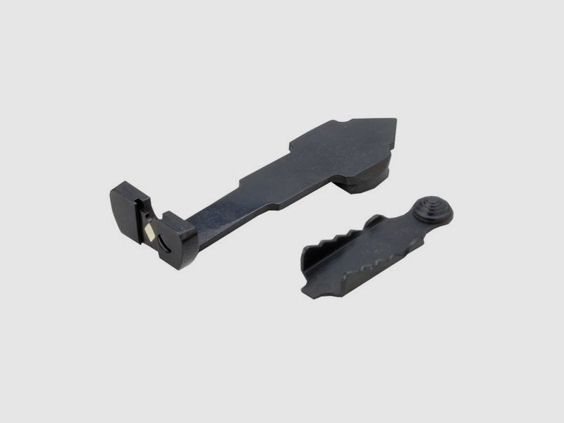 MARBLE ARMS RIFLE DOVETAIL #63 FLAT TOP SHORT SHANK REAR SIGHT BLK