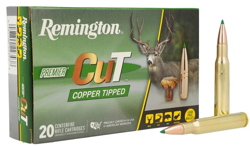 Remington Premier CuT Copper .30-06 Sprg. 150GR Tipped 20 cartouches