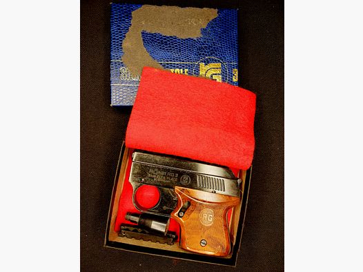 Taschenpistole RG3 - Röhm RG 3 Schreckschuss Pistole Kal. 6mm Flobert (PTB 33)