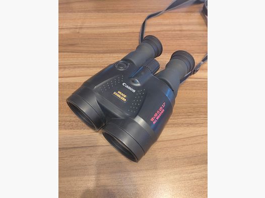 Canon binoculars 18x50 IS AW with image stabilizer