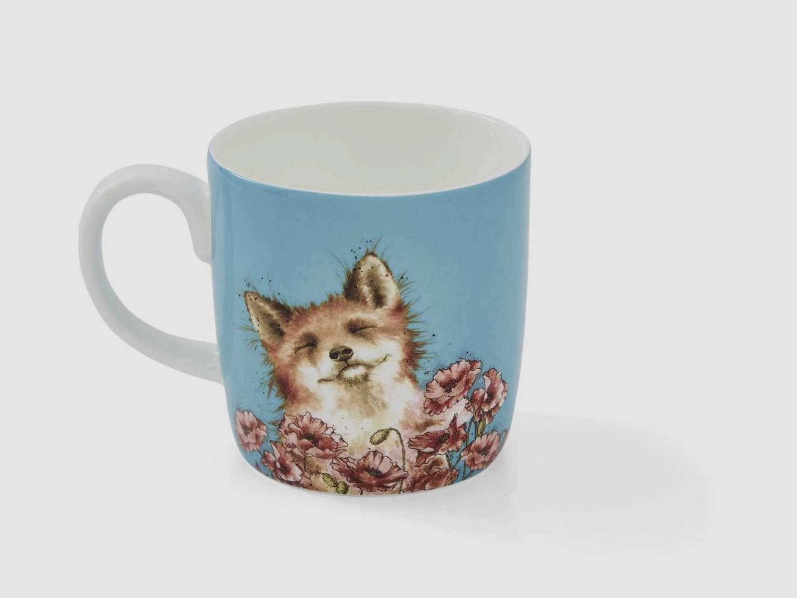 Wrendale Tasse 'Poppy Field' - Fuchs